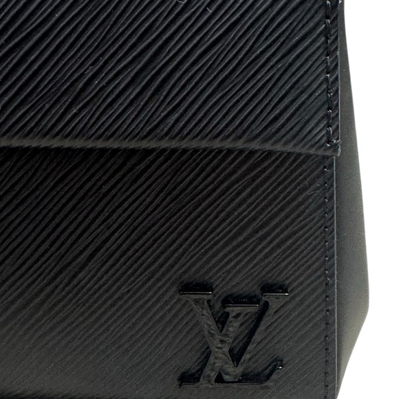 LOUIS VUITTON Cluny Mini Epi Leather Handbag Black $2900 Retail - Picture 7 of 17